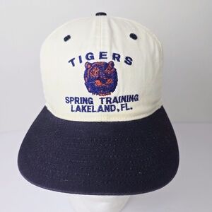Vintage Detroit Tigers SnapBack Hat Lakeland Spring Training Twins MLB
